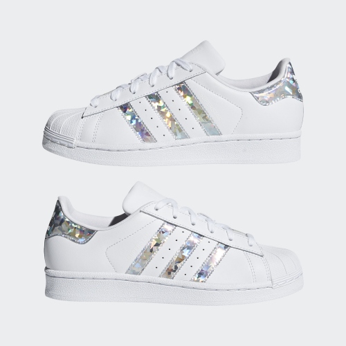 superstar adidas silver